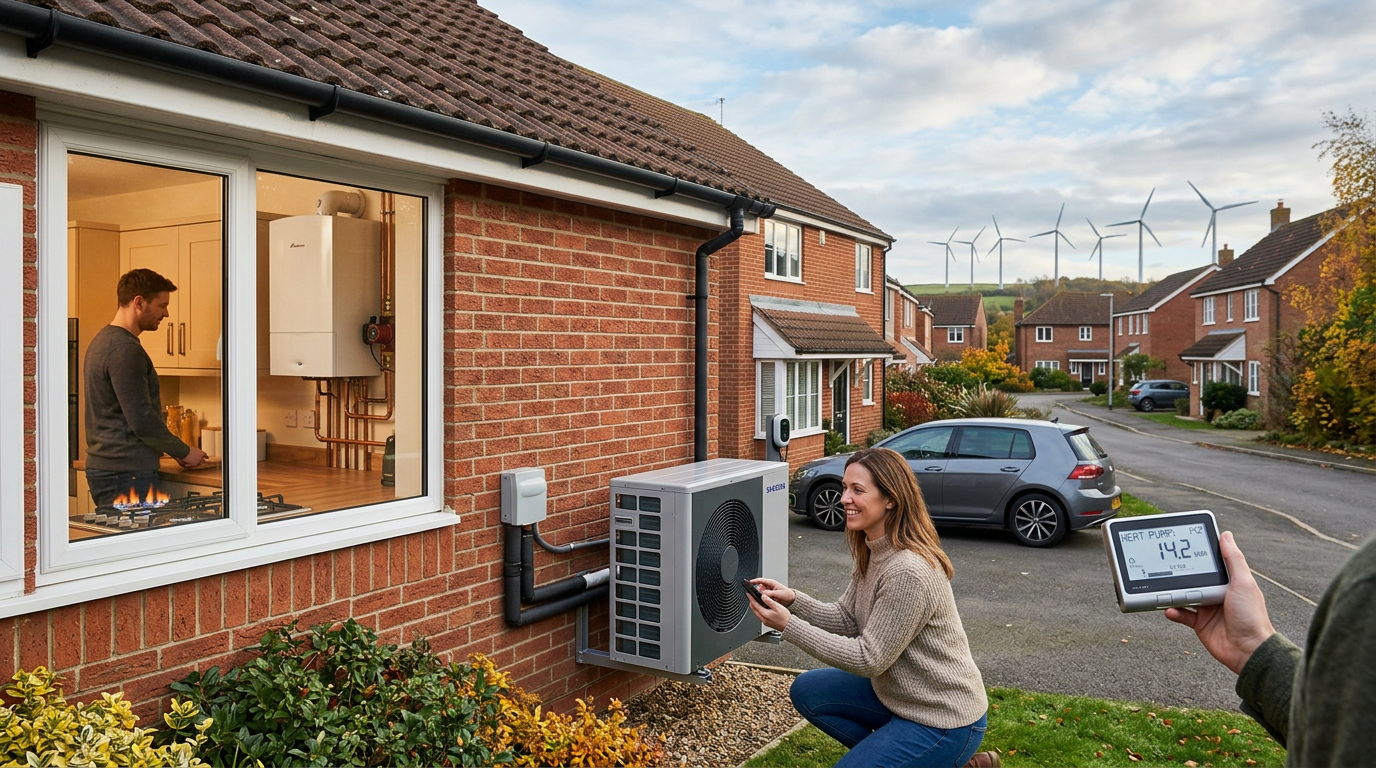 Air Source Heat Pump vs Gas Boiler: 2026 UK Cost Showdown — article cover