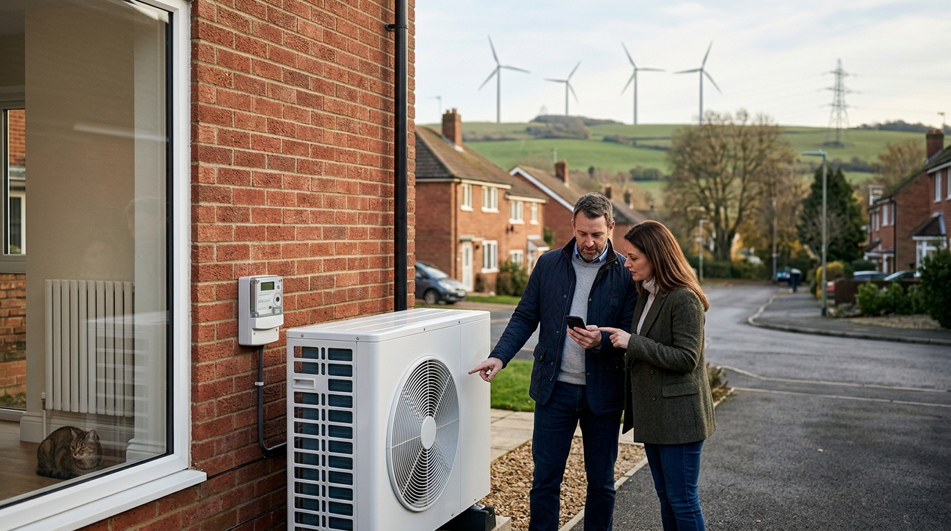 Air-Source Heat Pump Running Costs in the UK 2026 — article cover
