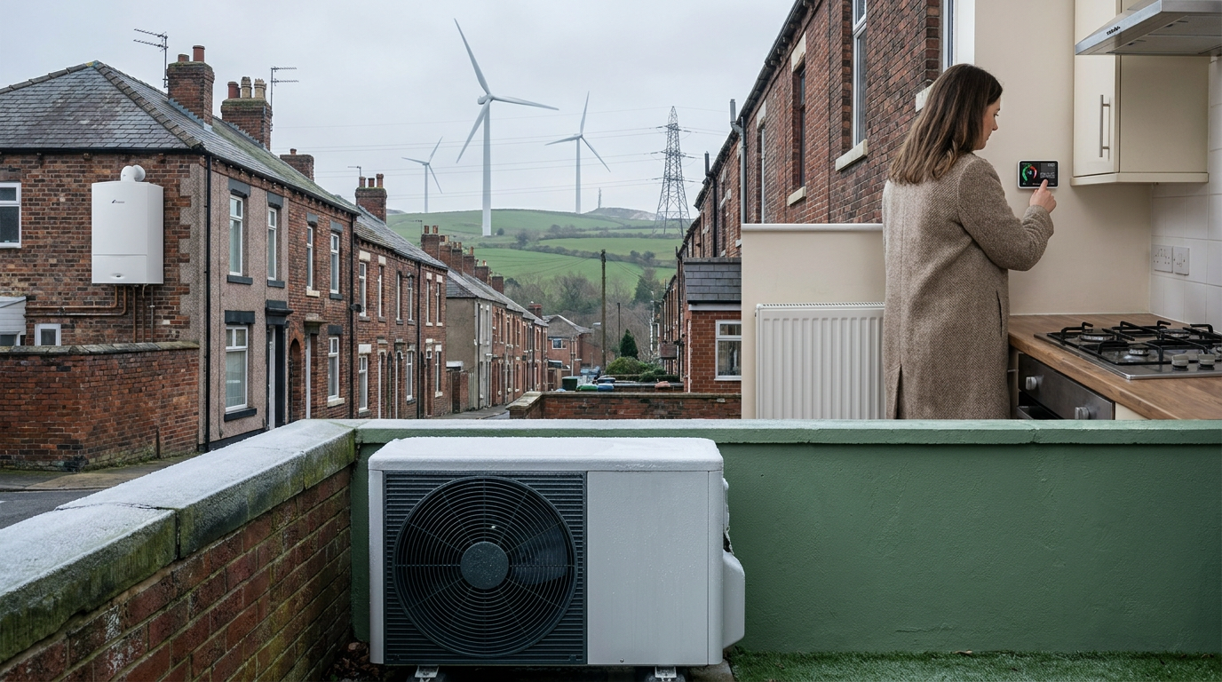 Heat Pumps in the UK 2026: Explained Without the Hype — illustration