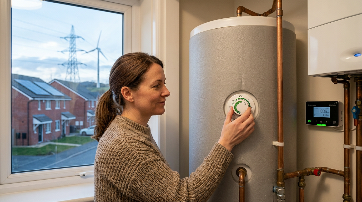 What Temperature Should Your Hot Water Tank Be Set To? — illustration
