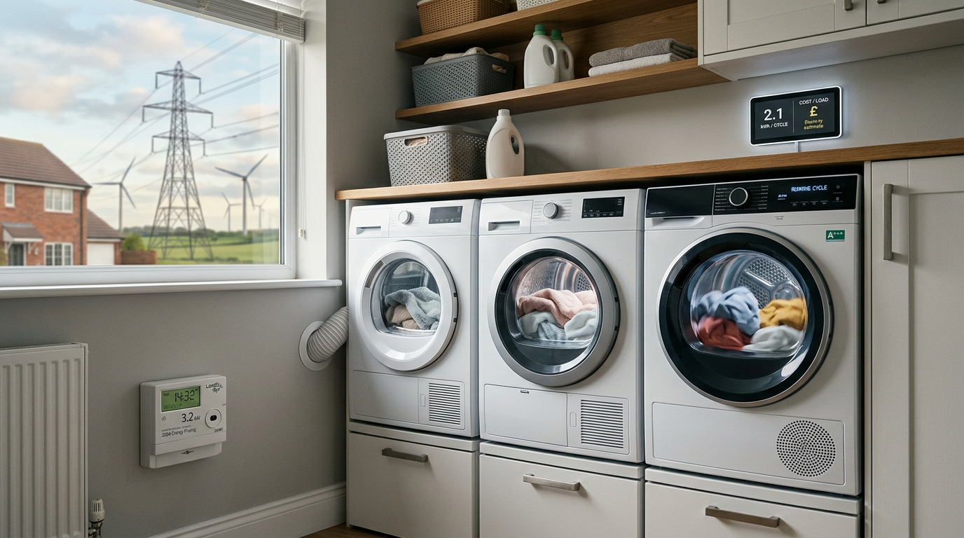 Tumble Dryer Cost Per Cycle in the UK 2026 — article cover