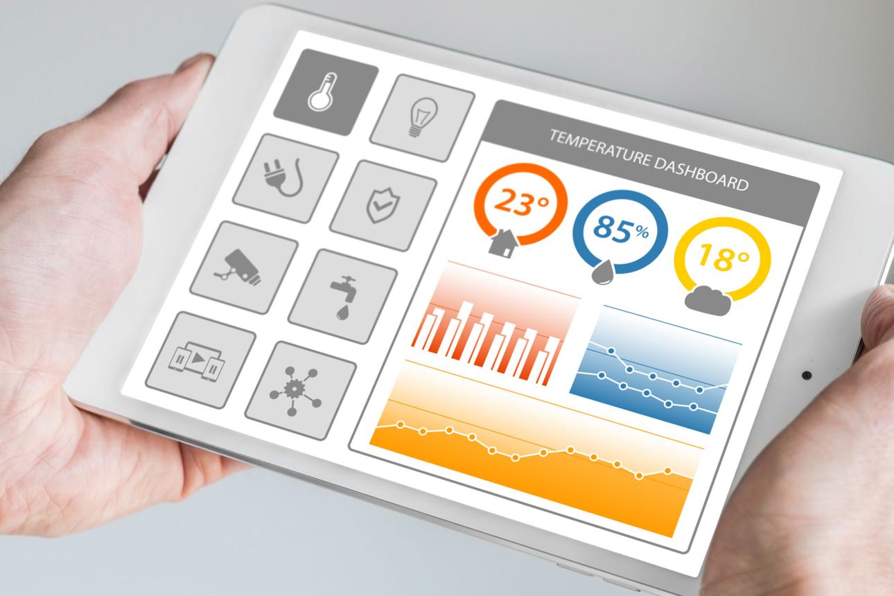 Smart Thermostat Display