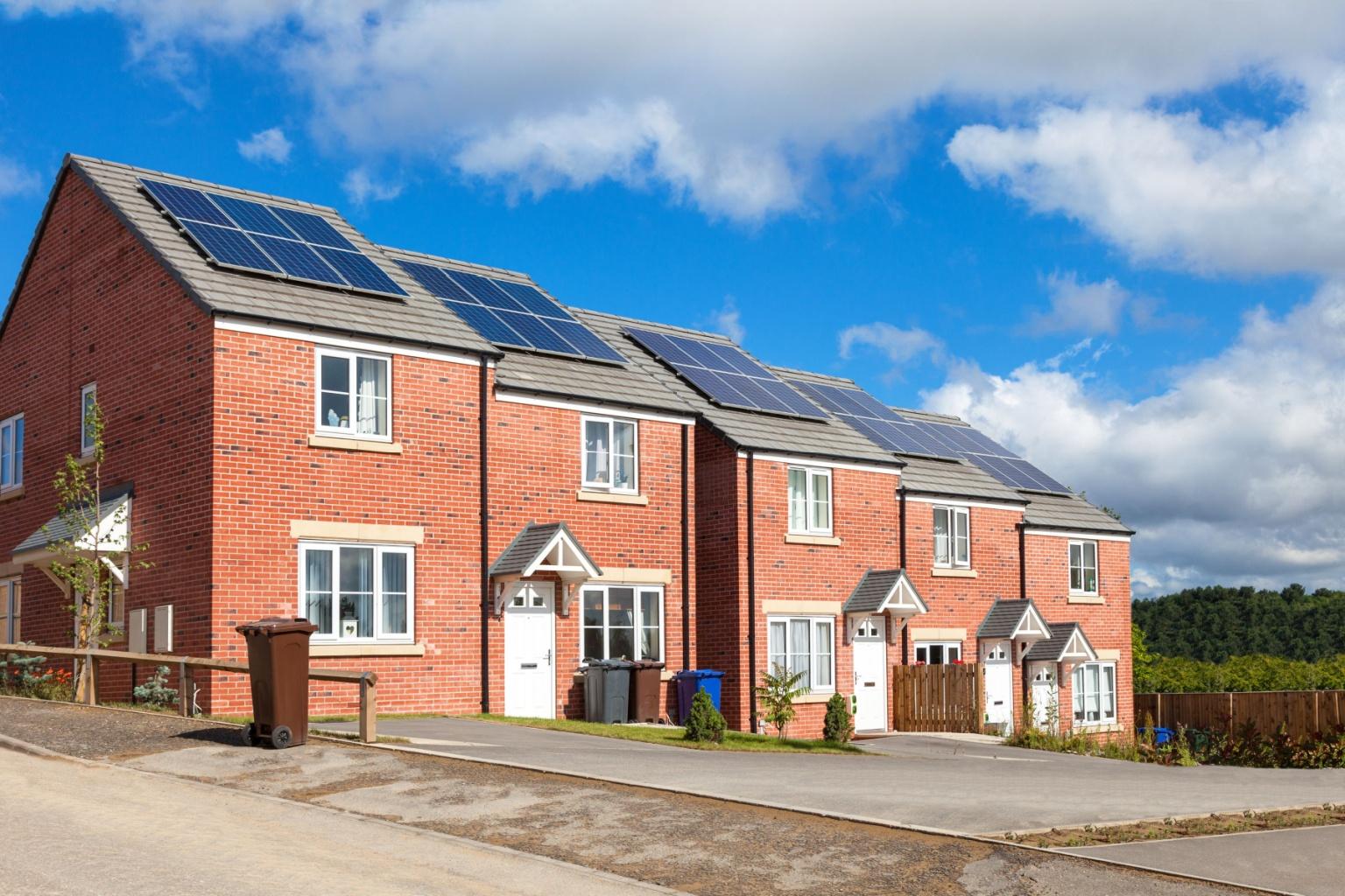 Solar Panels on UK Houses