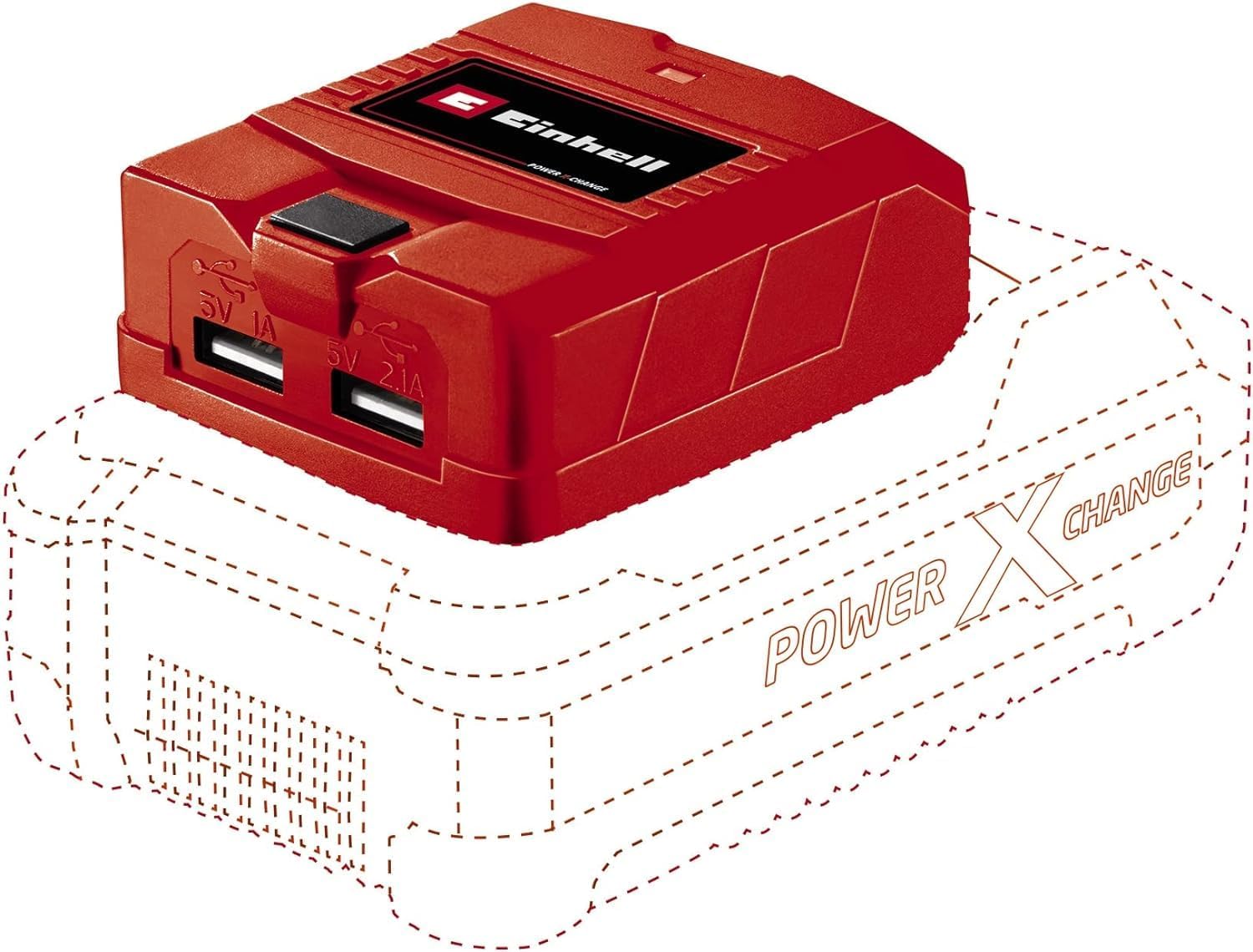 Einhell Power X-Change USB Power Bank Adaptor TC-CP 18 Li USB