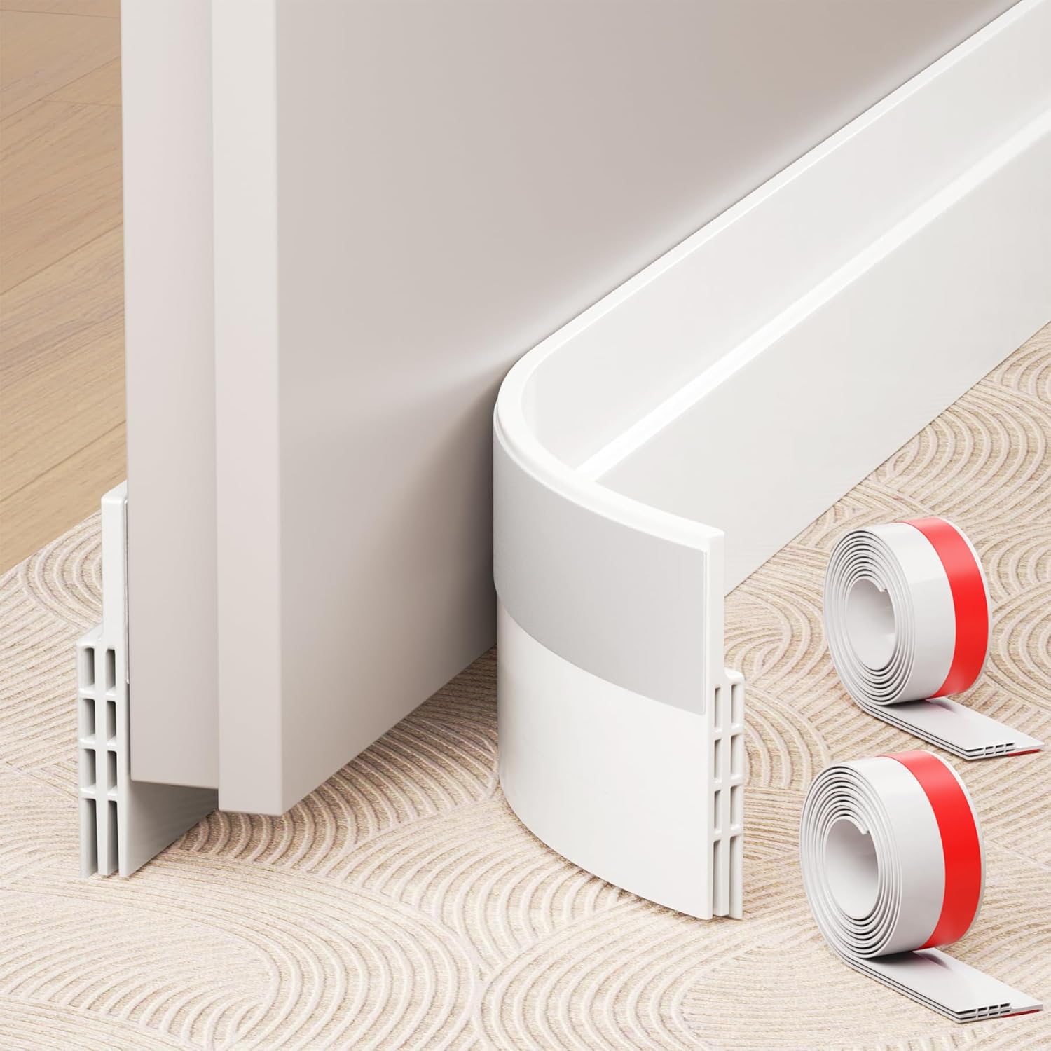 Hojoy 2 Pack Door Draft Excluder