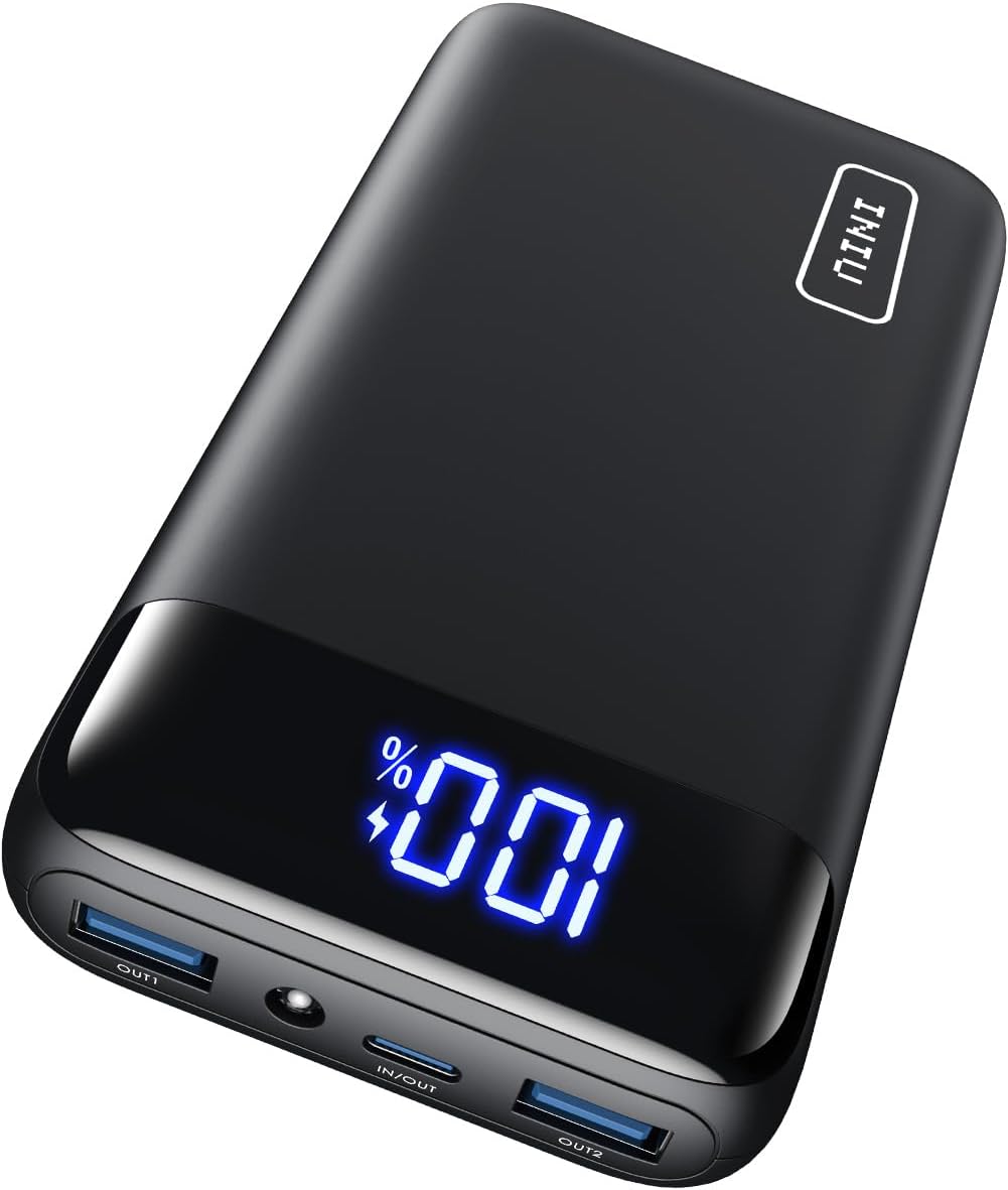 INIU 20000mAh Power Bank (22.5W Fast Charging)