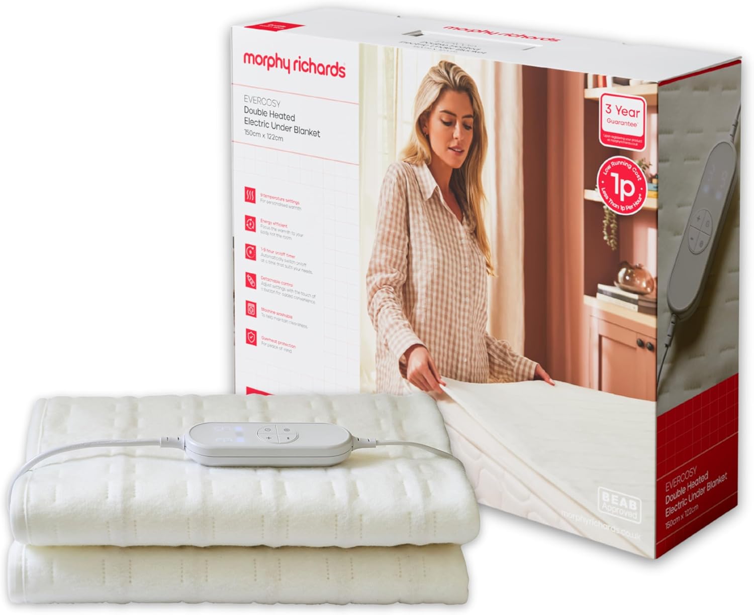 Morphy Richards EverCosy Electric Under Blanket
