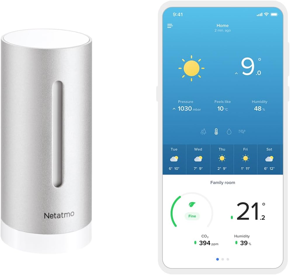 Netatmo Smart Indoor Air Quality Monitor