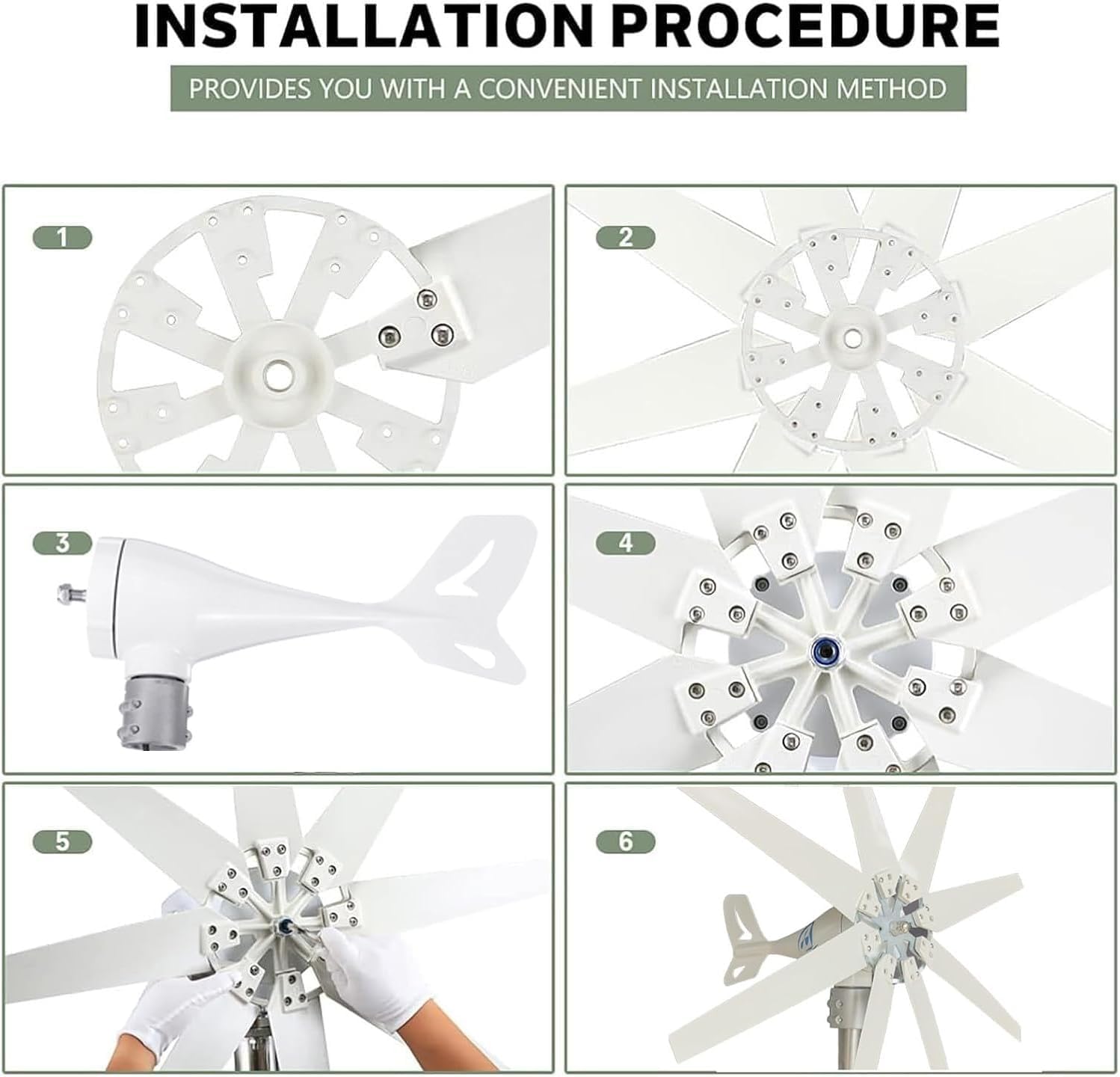 TINGBBAO Horizontal Axis Wind Turbine