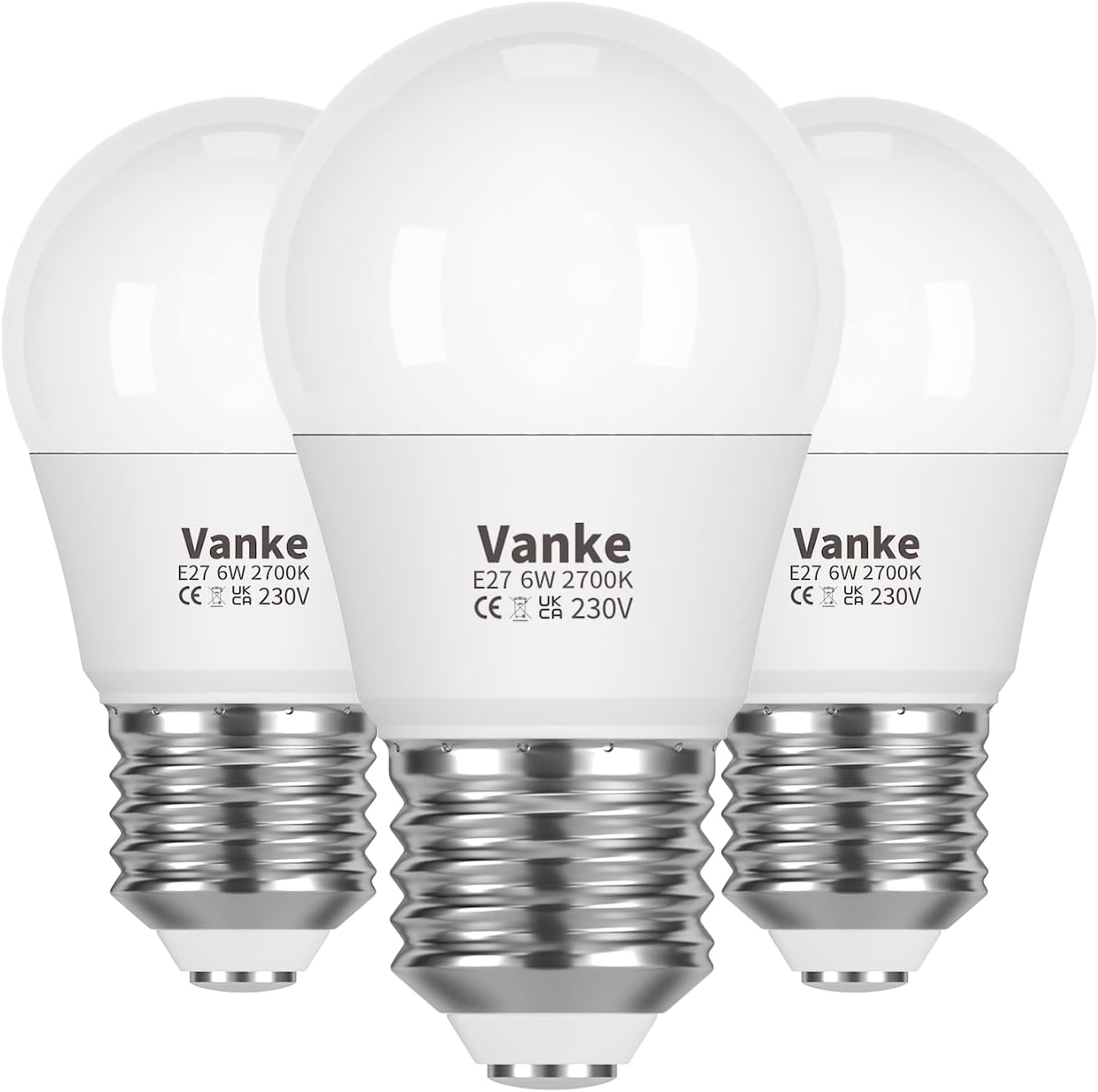Vanke E27 Screw LED Bulb 9W (Pack of 3)