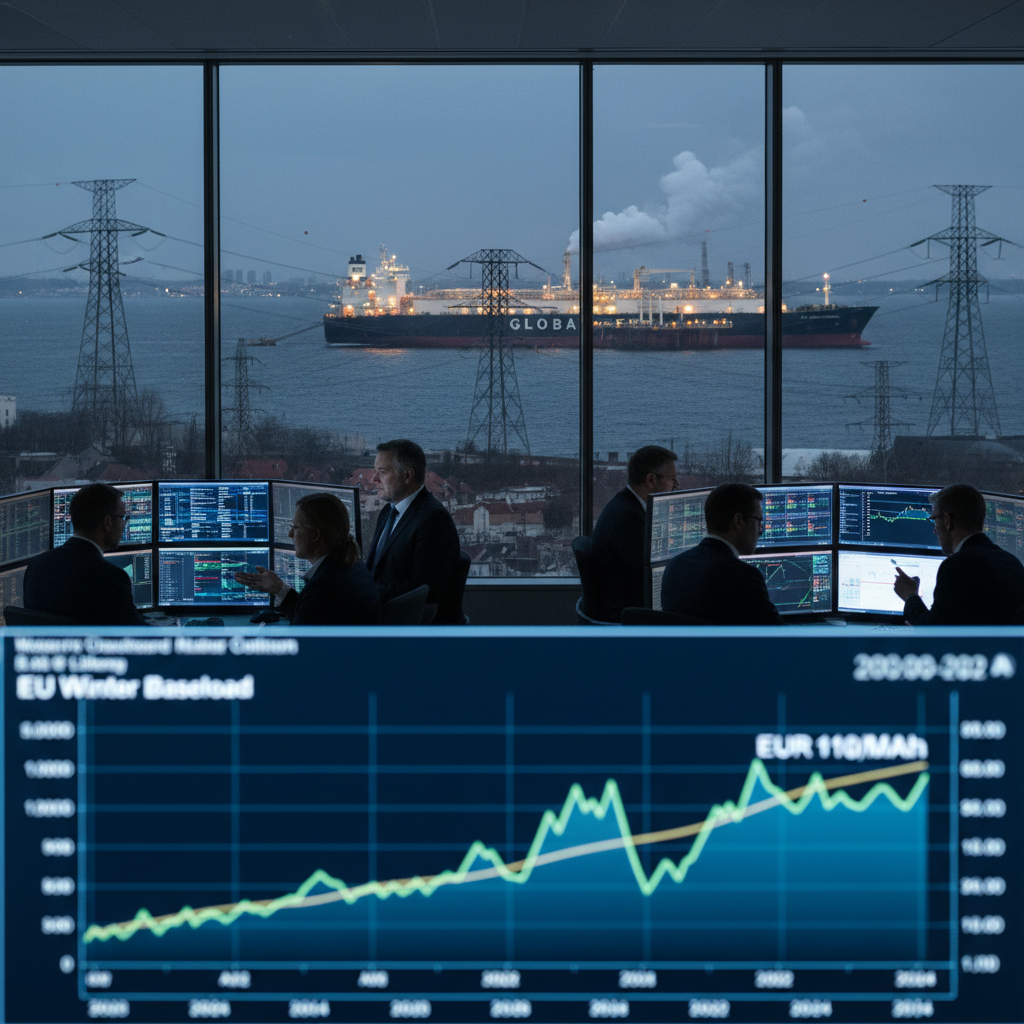 European winter power price premium hits highest since 2022 on ...