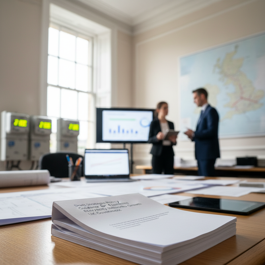 Draft strategic policy guidance for electricity networks growth - GOV.UK
