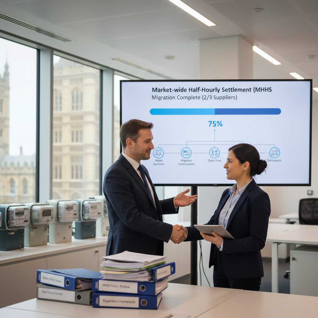 Two Suppliers complete 75% of their migrations under the MHHS ...
