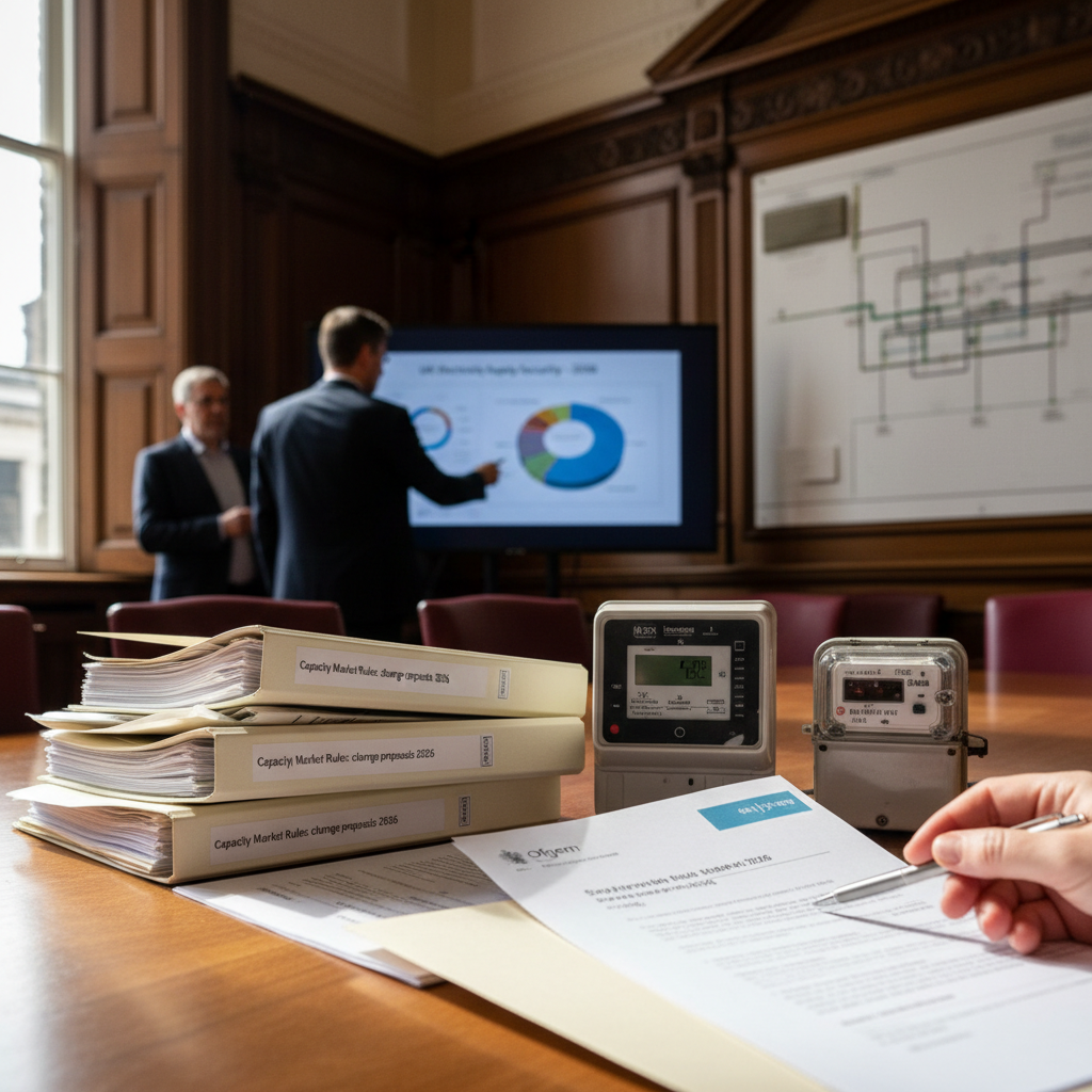 Capacity Market Rules: change proposals 2026 - Ofgem